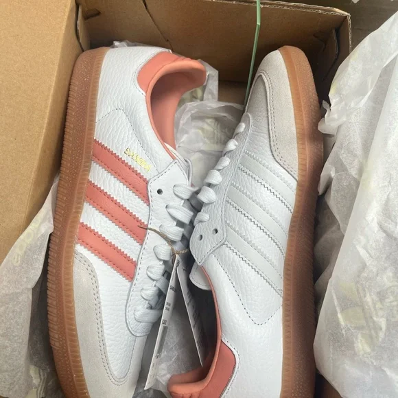 adidas sambas pink size 7 women - Picture 6 of 7